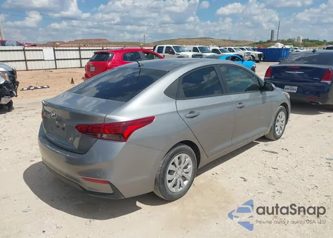 2022 Hyundai Accent Se из США, поврежденный, VIN 3KPC24A61NE175373